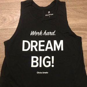 Instructor Tank Top-Work Hard, Dream Big